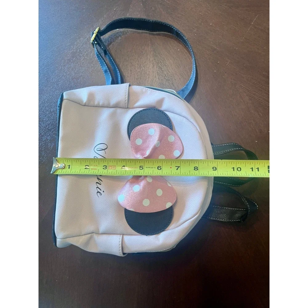 Danielle Nicole Minnie Mouse Backpack Womens OS Pink Good Disney Bow Ears - Picture 11 of 13